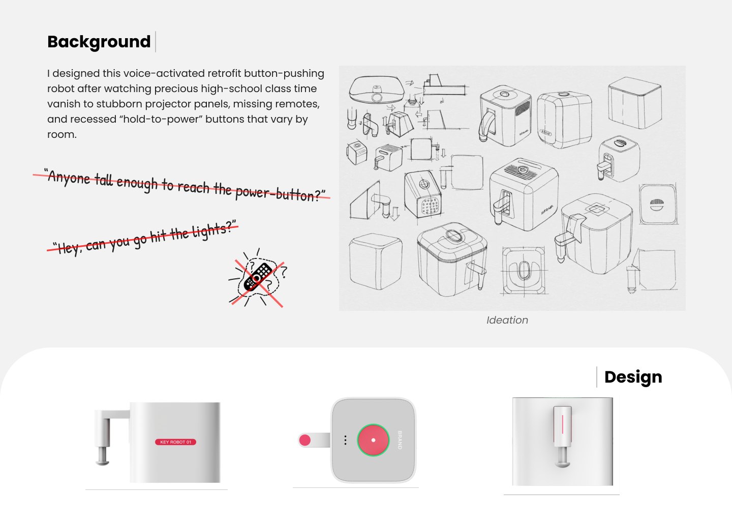 Key Robot - Use Case + Ideation