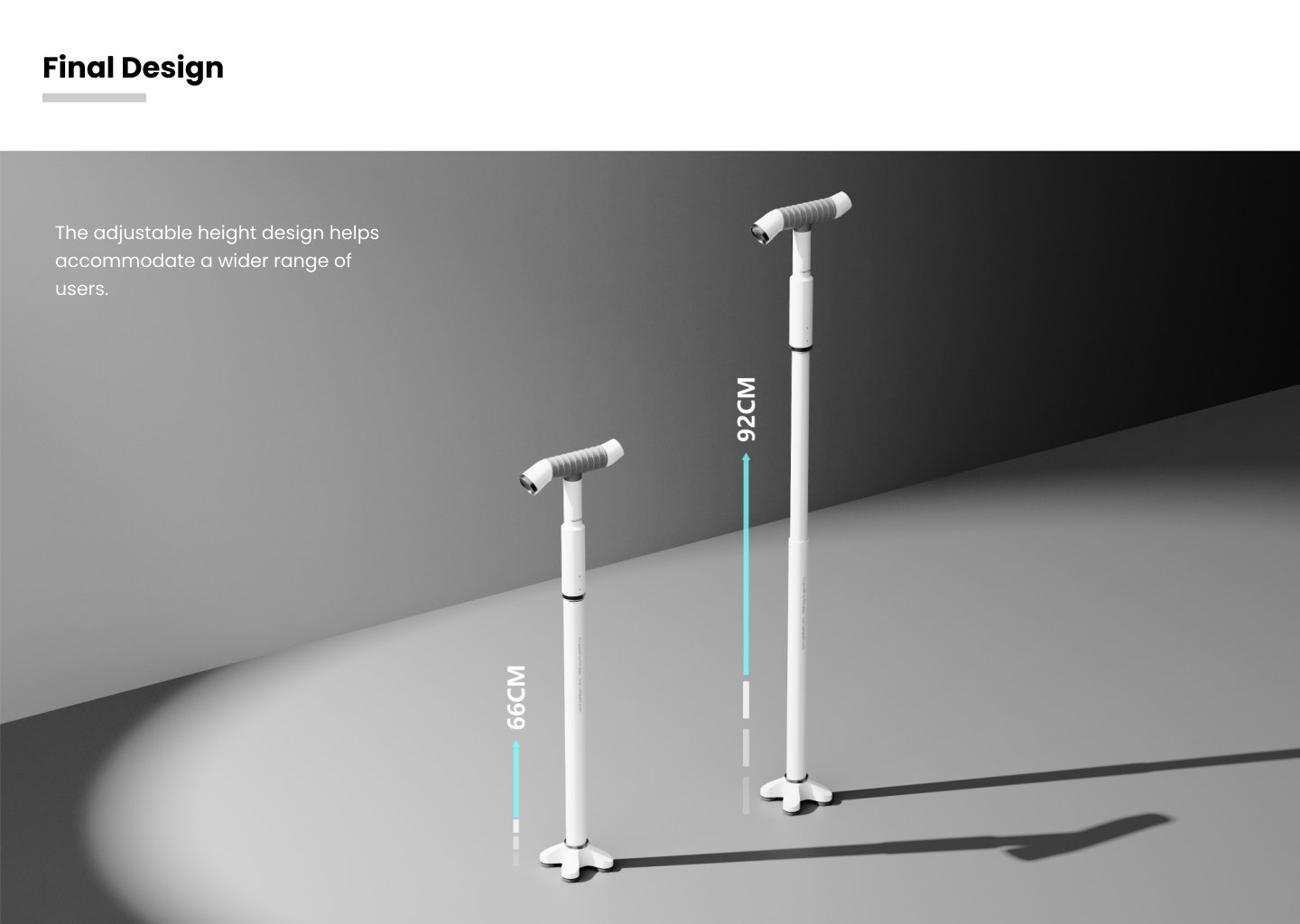 Smart Cane - Exploded Structure